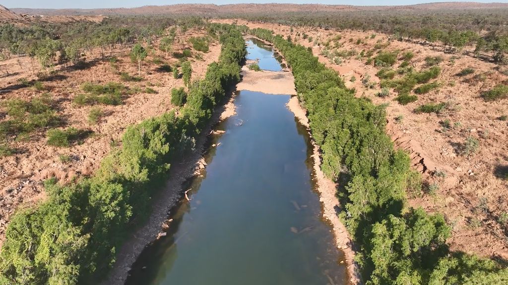 6384546257112 McArthur River diversion channel Sept 2025