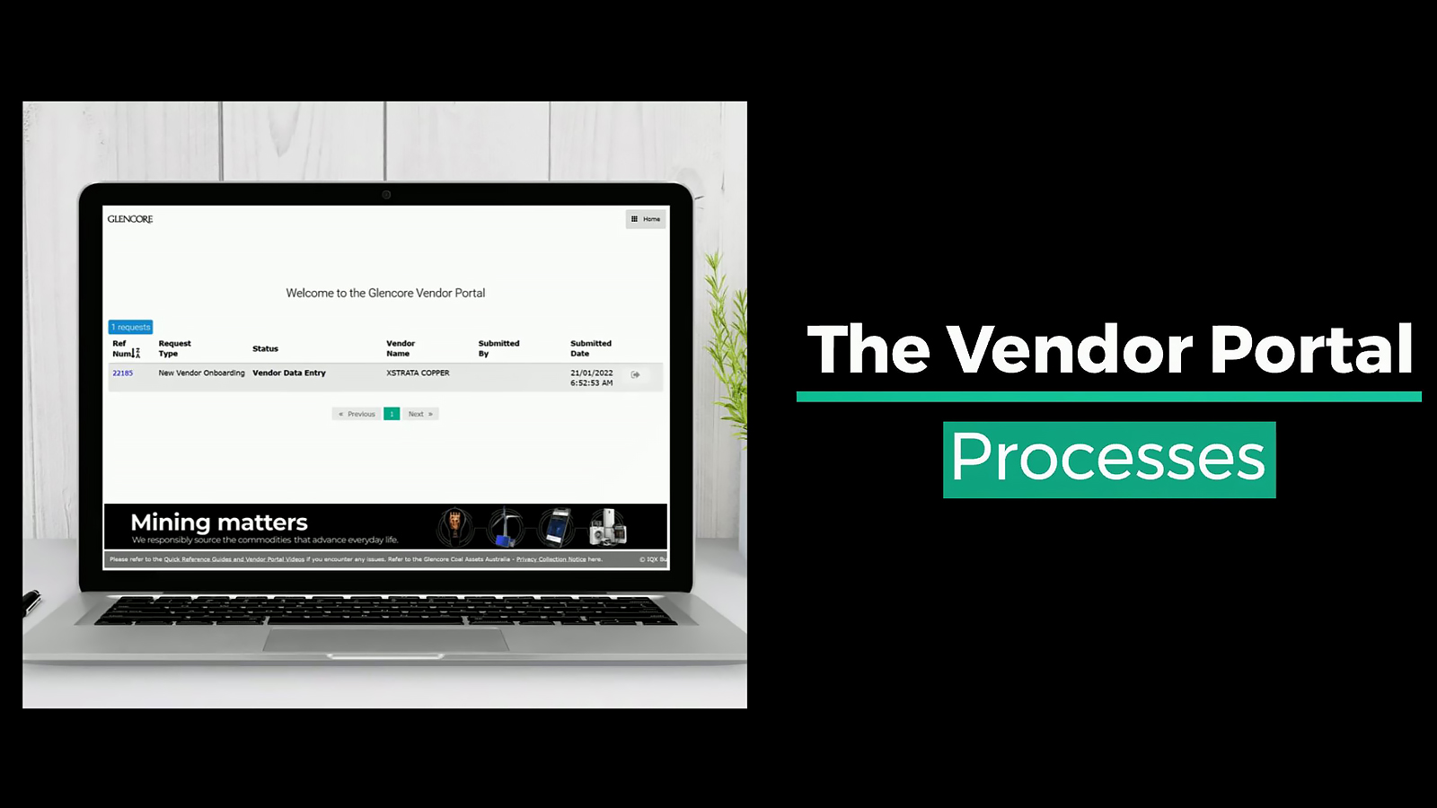 6316655238112 The Vendor Portal Processes
