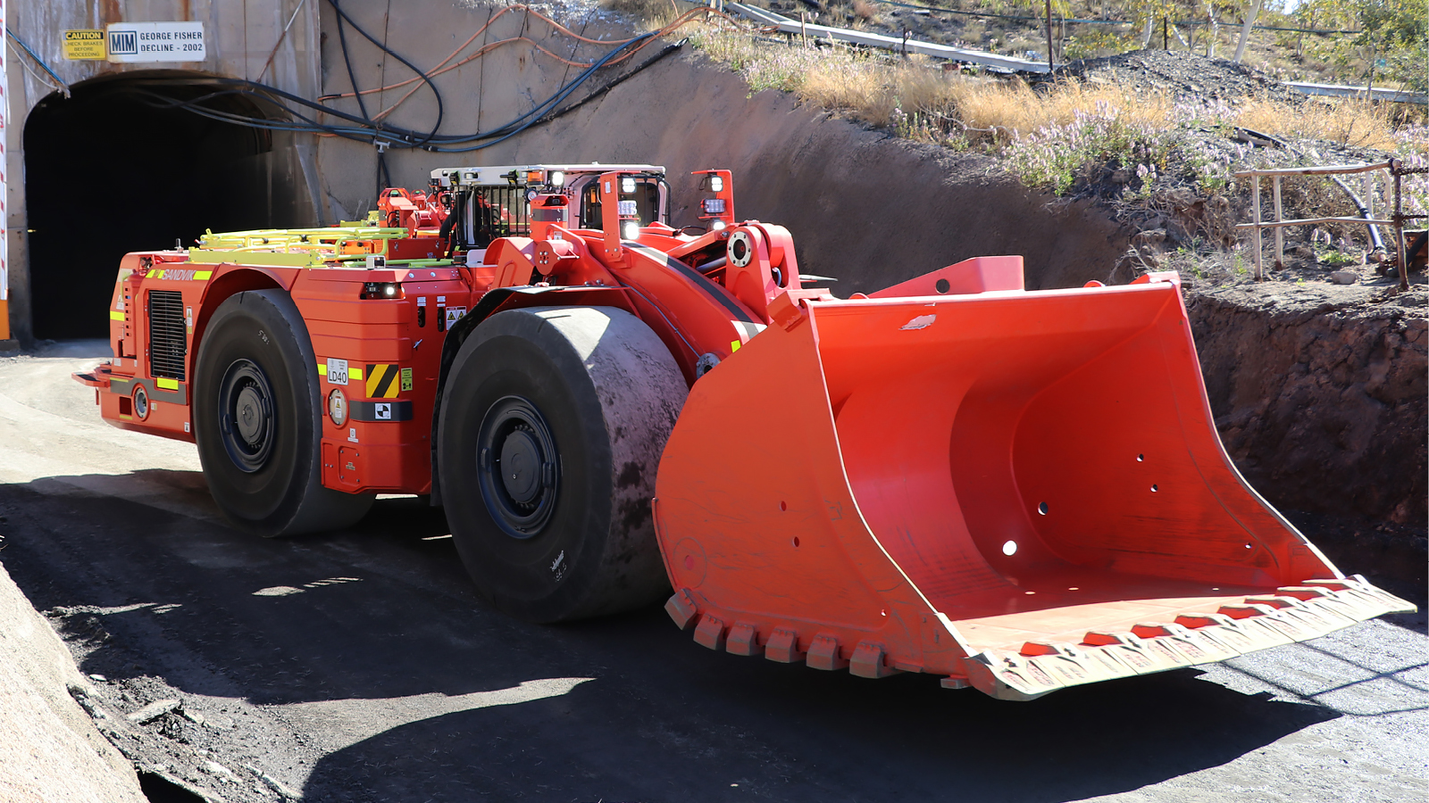 Current Development Projects George Fisher mine digging new loaders as part of automation project