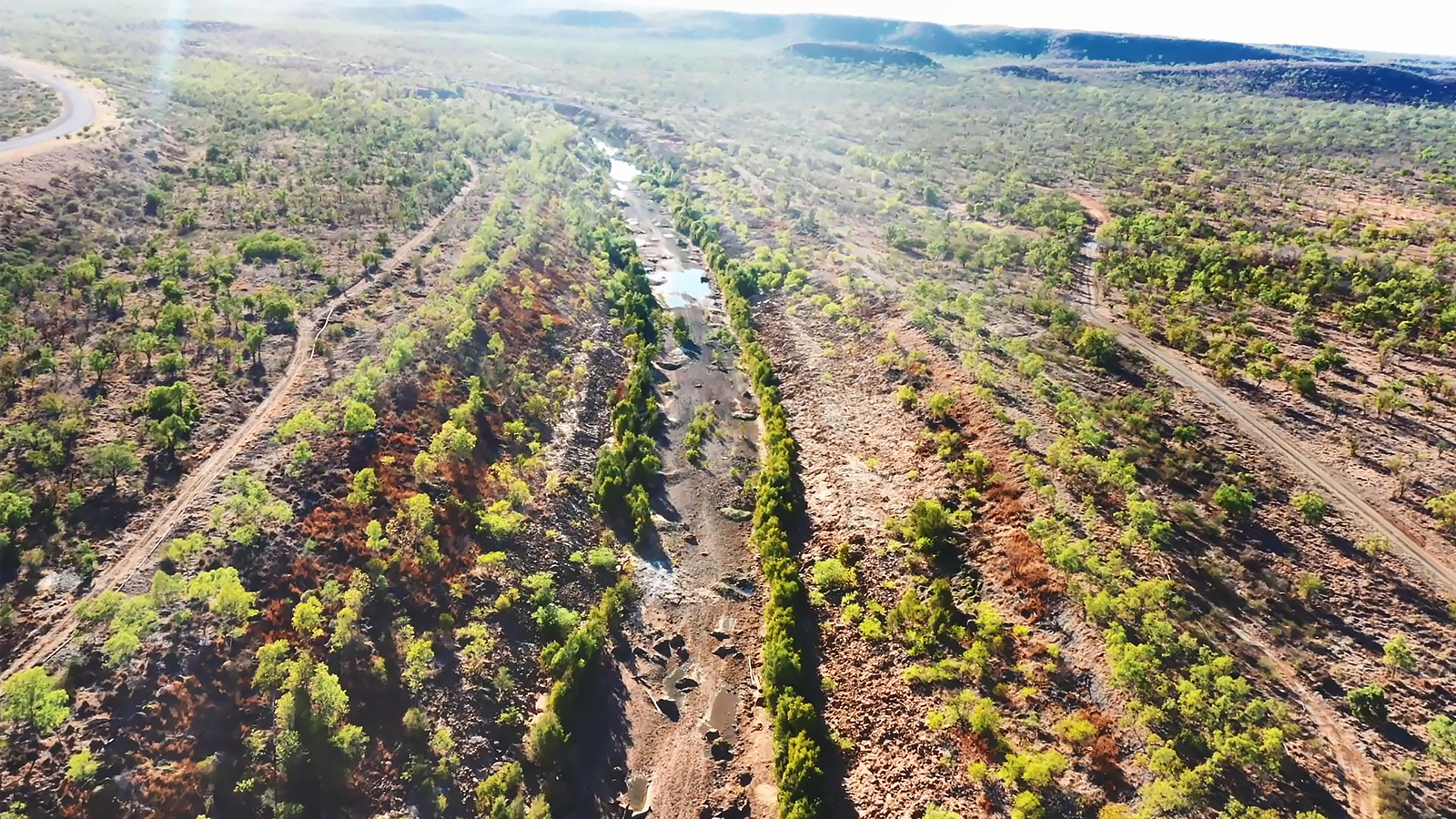 McArthur River diversion channel June 2022